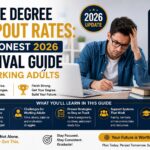 Online Degree Dropout Rates: The Honest 2026 Survival Guide for Working Adults 